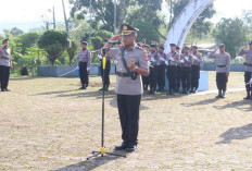 Polres Rejang Lebong Ziarah ke TMP Tabarenah, Hormati Jasa Pahlawan Jelang Hari Bhayangkara ke-80