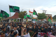 HMI Gelar Demo di DPRD Provinsi Bengkulu, Tuntut Hal Ini