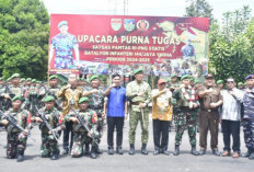 Pangdam XXI/Radin Inten Sambut Kembalinya Prajurit Yonif 144/Jaya Yudha