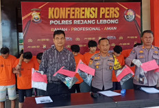 Polres Rejang Lebong Berhasil Ungkap 7 Kasus Penyalahgunaan Narkotika, 8 Pelaku Diamankan