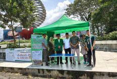 LAZISNU Hadirkan Stand Zakat Fitrah dan Mall di Tugu Kepahiang  