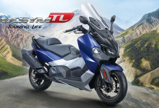 SYM Maxsym TL 500: Motor Matic Berotot, Lari Super Kencang