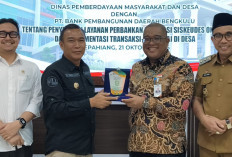 Wujudkan Digitalisasi Pelayanan Keuangan Daerah: Pemkab Kepahiang dan Bank Bengkulu Jalin Kerjasama
