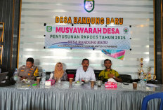 Gesit! Desa Bandung Baru Gelar Musdes Penyusunan RKPDes Tahun 2025