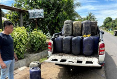 Polda Bengkulu Ringkus Empat Penimbun 950 Liter BBM Subsidi