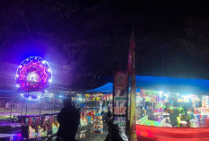Melihat Pasar Malam di Kabawetan, Wahana Hiburan Warga Saat Libur Lebaran