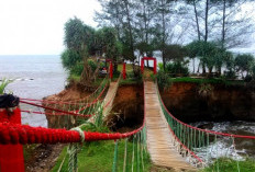 Pengelola Keluhkan Pengunjung Objek Wisata Pantai Sungai Suci Sepi