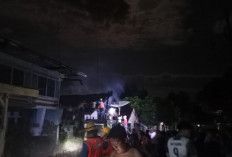 Rumah Warga Embong Ijuk Dilalap 'Si Jago Merah', Kerugiaan Ditaksir Mencapai Rp400 Juta