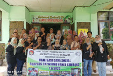 Surplus Dana Sosial DAPM KMB Bagikan 200 Paket Sembako  