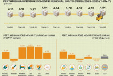 Pertumbuhan Ekonomi di Bengkulu Triwulan I 2025 Terkontraksi