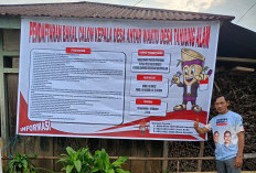 Kades Definitif Resmi Dipecat, Desa Tanjung Kabupaten Kepahiang Buka Pendaftaran Pilkades PAW