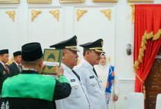 Bupati dan Wakil Bupati Bengkulu Selatan Dilantik, Gubernur Helmi Tekankan Hal Ini