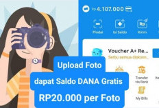  1 Karya Dibayar Rp 20 Ribu, Upload Foto di Sini Ternyata Bisa Hasilkan Saldo DANA