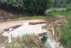 Gorong-gorong Desa Karang Endah Kabupaten Kepahiang Dibangun: Warga, Terima Kasih Pak Kades