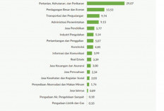 3 Sektor Lapangan Usaha Ini Dominasi Perekonomian Bengkulu