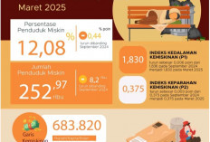Persentase Penduduk Miskin di Bengkulu Turun, Garis Kemiskinan Justru Naik