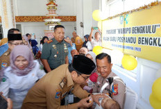 Capaian PIN Polio Bengkulu Capai 51,21 Persen