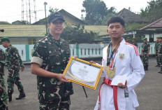 Dandim 0409/Rejang Lebong Apresiasi Atlet Lemkari, Raih Juara Umum dan Harumkan Nama Rejang Lebong