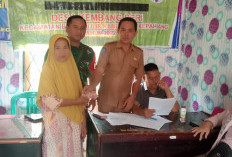 Desa Kembang Seri Bagikan BLT DD 