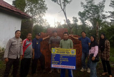 Pemdes Warung Pojok Gunakan DD Bangun Gedung Serba Guna