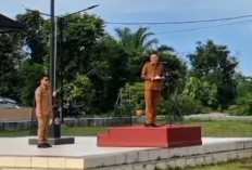 Apel Pagi Usai Libur Lebaran, Bupati Bengkulu Tengah Marahi 2 ASN 