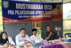 Pesan Pj Danramil 409-04 Kepahiang untuk Pemdes Mengenai Pembangunan
