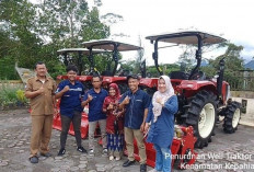 Perkuat Swasembada Pangan, 8 Brigade Pangan Kepahiang Terima Bantuan Alsintan
