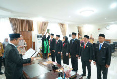  Pemprov Bengkulu Lantik 6 Pejabat Eselon III dan IV