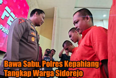 Bawa Sabu, Polres Kepahiang Tangkap Warga Sidorejo