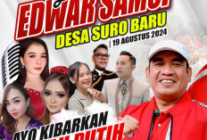 Meriahkan 17 Agustus 2024, Edwar Samsi Gelar Pesta Rakyat di Suro Baru 