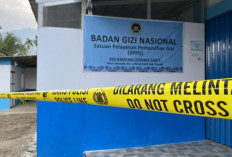 MBG di Kabupaten Lebong Diberhentikan Sementara, Dapur Dipasang Garis Polisi