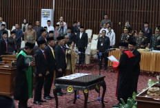 Pimpin Definitif DPRD Provinsi Bengkulu Periode 2024-2029 Dilantik