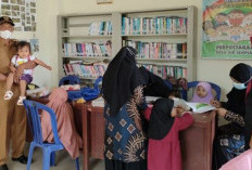 Lewat Perpustakaan Desa, Desa Air Sempiang Tingkatkan SDM Desa