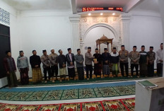 Masjid Al- Muttaqin Desa Suro Lembak Sambut Kunjungan Subuh Berkah Polres Kepahiang 