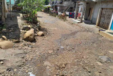 Gara-gara Jalan Lingkungan Rusak, Warga Embong Sering Kecelakaan Tunggal