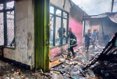 Ohh.. Ternyata Ini Penyebab Rumah Terbakar di Pasar Ujung Kepahiang, Kerugian Mencapai 1/2 Miliar