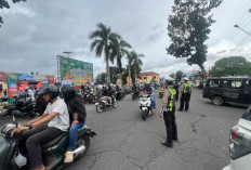 Antisipasi Macet, Polres Rejang Lebong Atur Lalu Lintas di Kampung Ramadan
