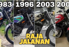 Jadi Raja Jalanan yang Melegenda: Ini Transformasi Yamaha RX King dari Masa ke Masa 