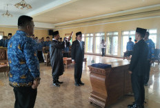 Dilantik jadi Asisten II Setkab Lebong, Doni Swabuana juga Dipercaya jadi Plt Kepala BKD