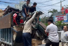 Belasan Motor Curian Diamankan di Jakbar, Hendak Dikirim ke Bengkulu