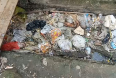 Bikin Geleng Kepala: Drainase di Pasar Tradisional Kepahiang Dihiasi Tumpukan  Sampah