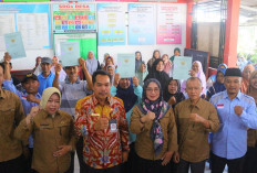 Kantor Pertanahan Kepahiang Serahkan Sertipikat KT di 3 Desa Kecamatan Kabawetan 