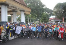 Bertabur Doorprize, Ratusan Peserta Ikuti Fun Bike HUT Kota Curup ke-144