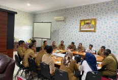 Rapat Internal, Ini Pesan Plt Kepala Dinas PUPR-Hub Lebong