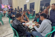Polres Kepahiang Dipadati Masyarakat: Turnamen Gaplek HUT Bhayangkara ke-80