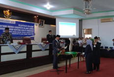 Elva Mardiana Resmi Dilantik Jadi Penjabat Sekda Rejang Lebong