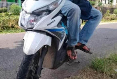 Diparkir di Teras Rumah, Honda Beat Warga Sidorejo Digasak Maling