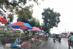 Pedagang Durian di Kepahiang Berjualan Depan Makam Pahlawan 