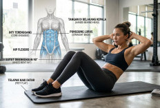 Agar Otot Perut Cepat Terbentuk, Ini Gerakan Sit Up yang Benar!