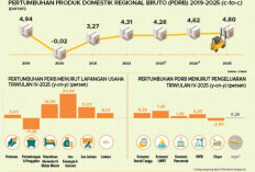 Ekonomi Bengkulu Tumbuh 4,80 Persen di Tahun 2025